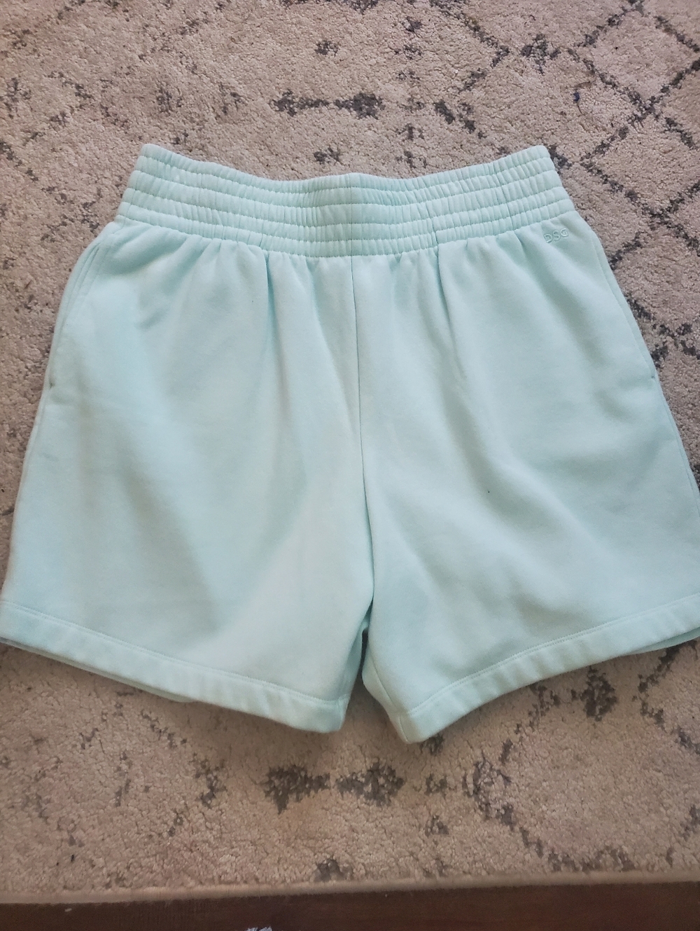 DSG Pale Blue Pull-On Casual Shorts Size Medium Sweatshirt Matetial Very Soft